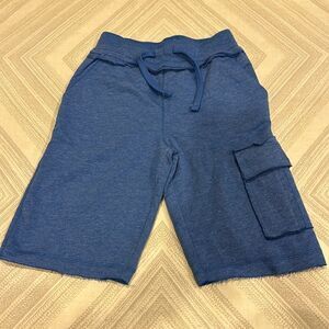 Mish Boys Blue Cargo Sweat Shorts